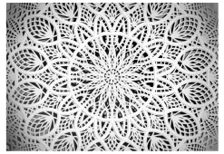 Tapete 'White Mandala'