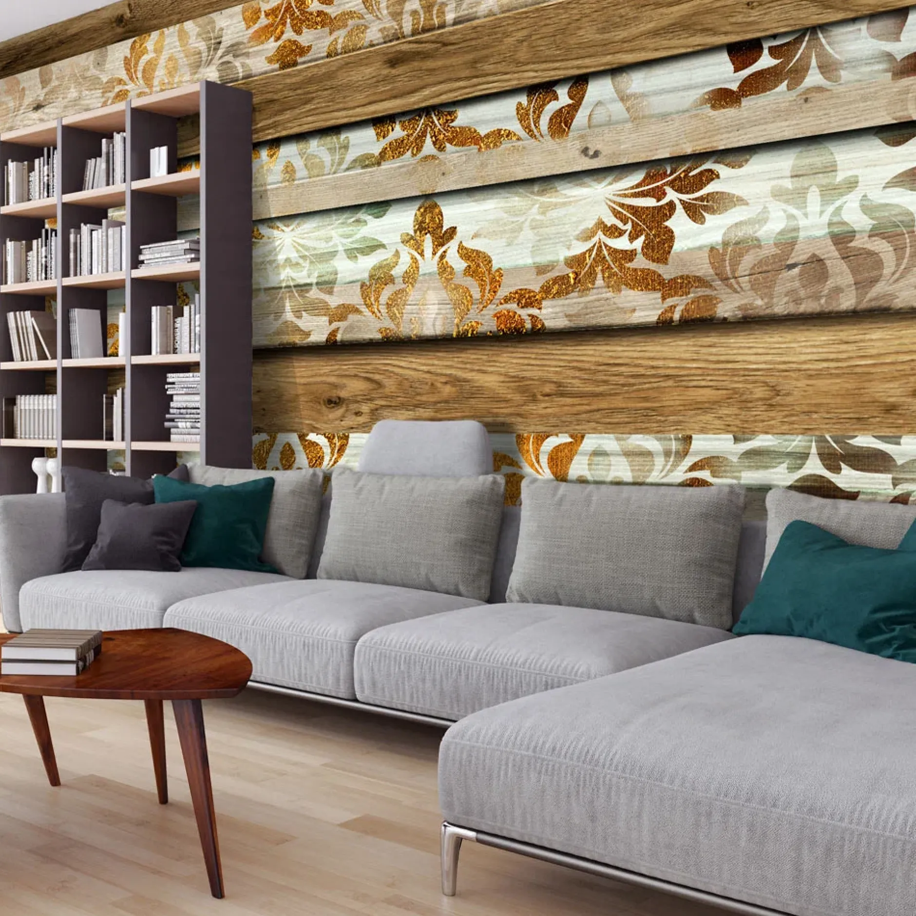 Tapete 'Wooden Elegance'