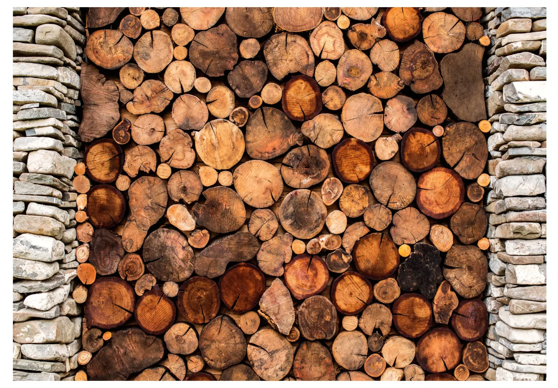 Tapete 'Wooden Gate'