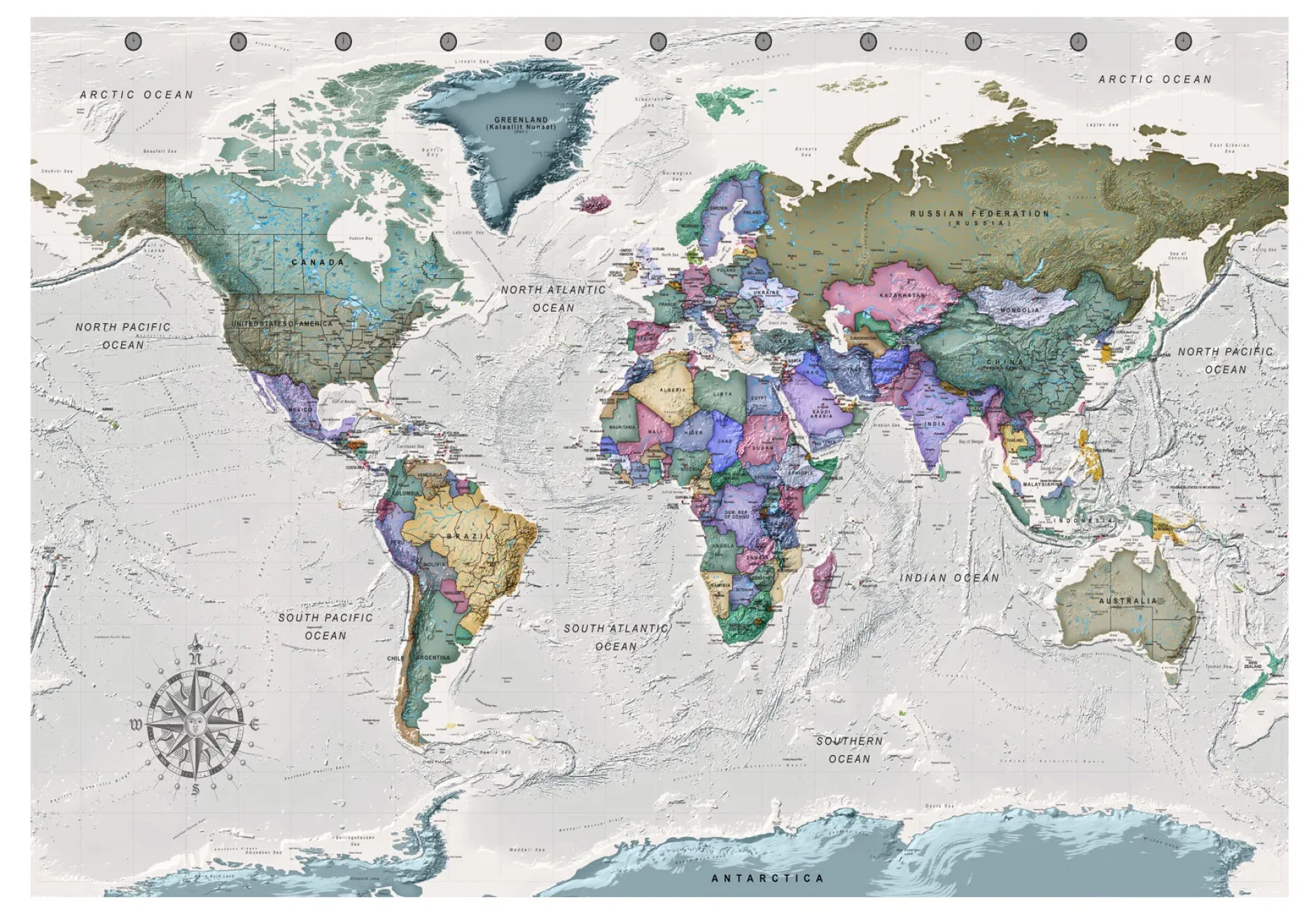 Tapete 'World Destinations'