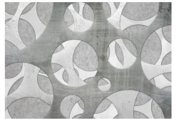 Tapete 'Woven of grays'