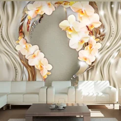 Tapete 'Wreath of orchids'