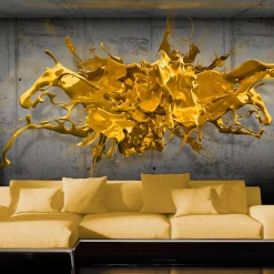 Tapete 'Yellow Splash'