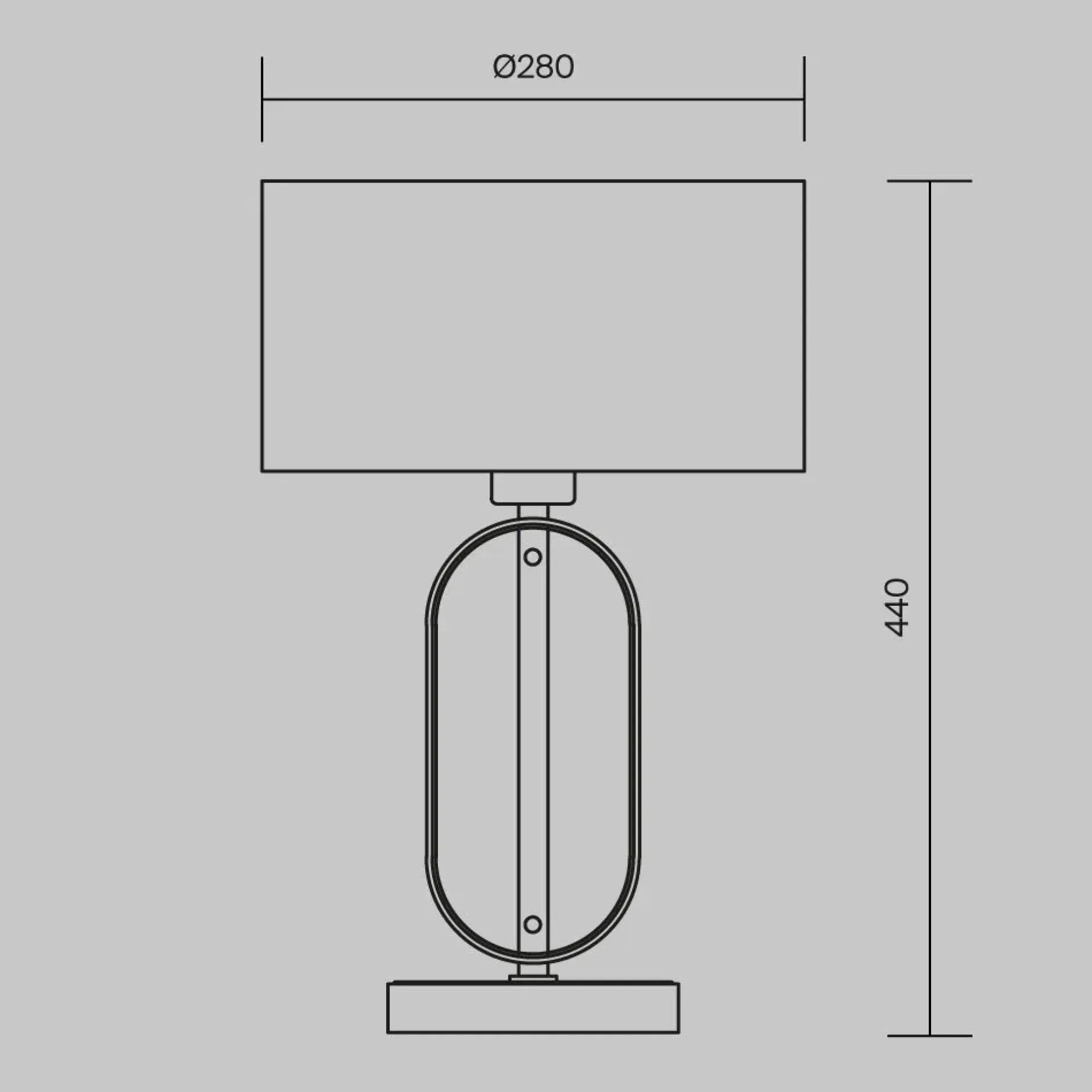 Tischlampe 'Marmo 3'