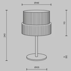 Tischlampe 'Scala 3'