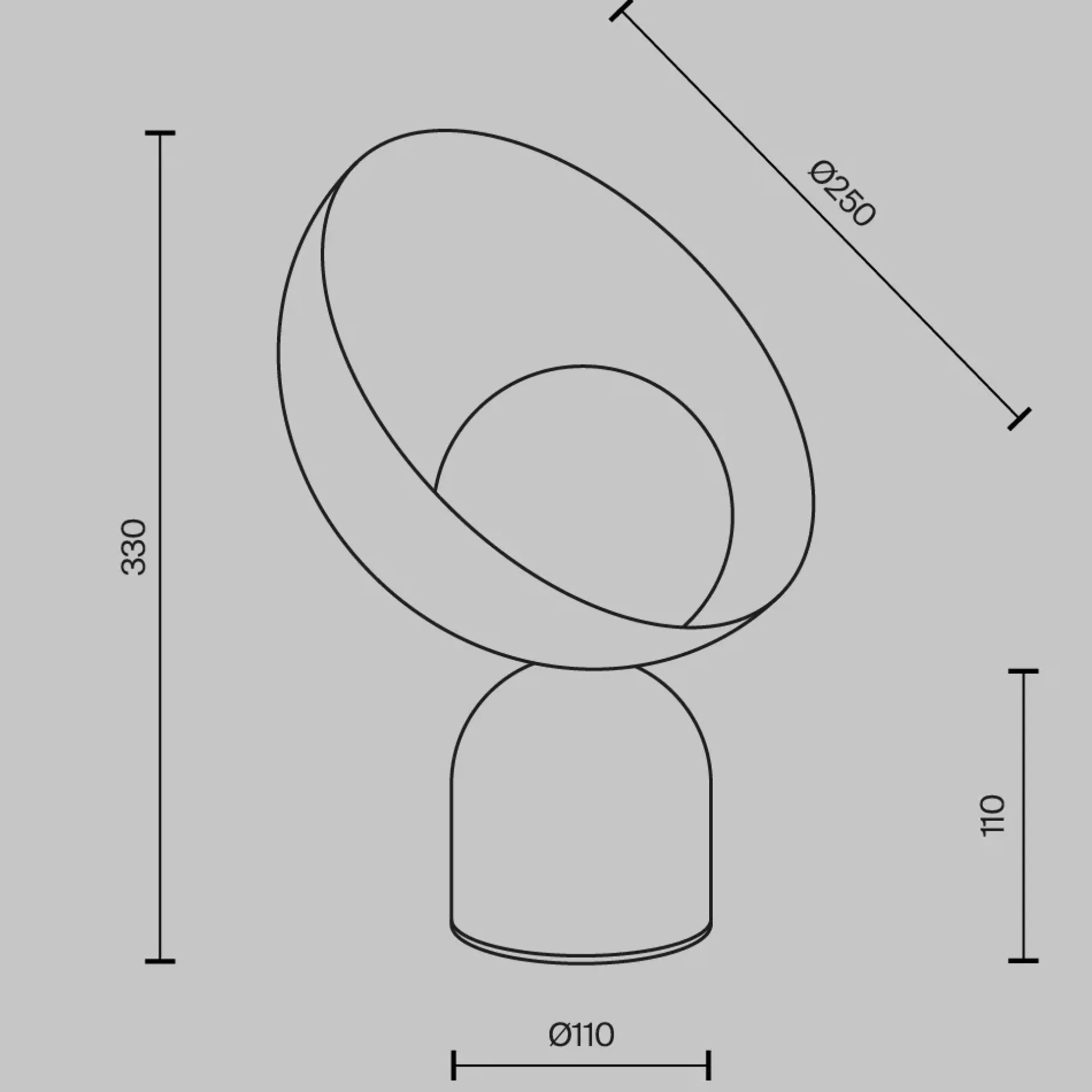 Tischlampe 'TAVO 1'