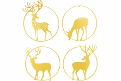 Wanddeko Metall 'A Deer's Life' 86x72x5,5cm