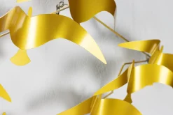 Wanddeko Metall 'Apollons Sonnenvögel' 121x53x6cm