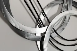 Wanddeko Metall 'Brandished' 115x67x5cm