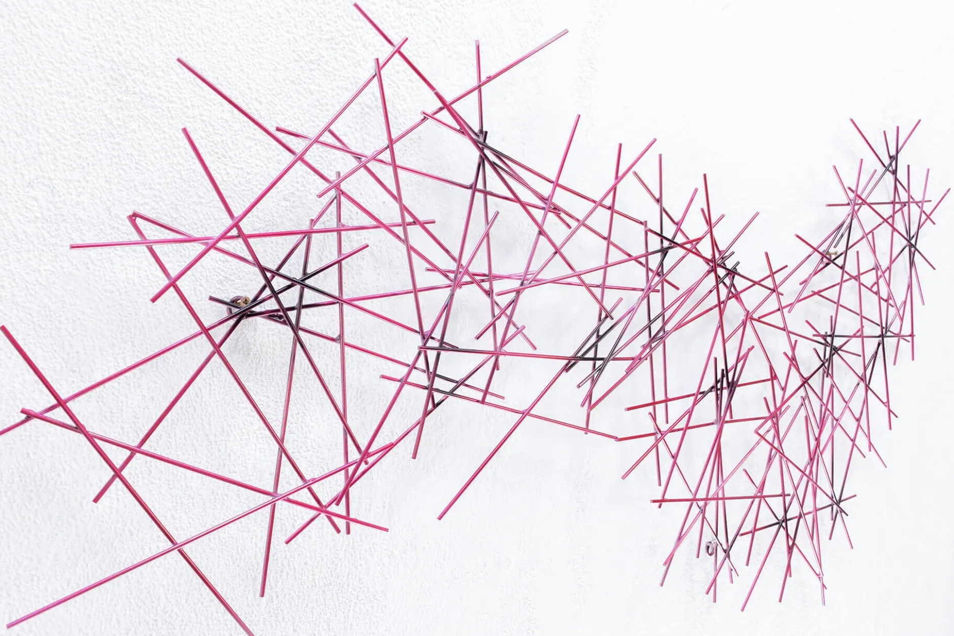 Wanddeko Metall 'Crossing the Void' 111x64x3cm