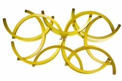 Wanddeko Metall 'Der goldene Traum' 115x62x11cm