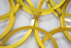 Wanddeko Metall 'Der goldene Traum' 115x62x11cm