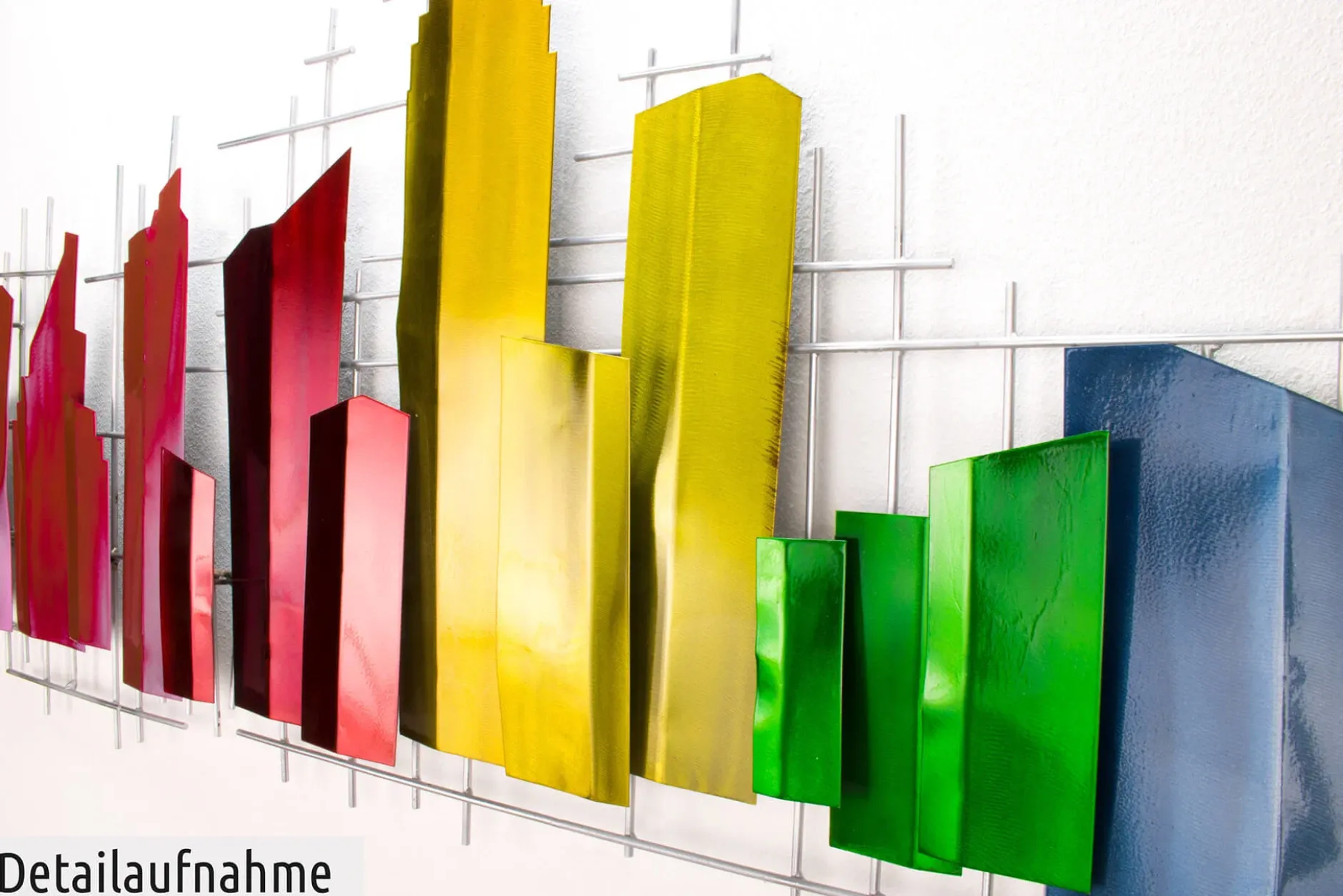 Wanddeko Metall 'Domestic Charm' 130x60x6cm