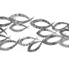 Wanddeko Metall 'Essence of Power' 114x38x4cm