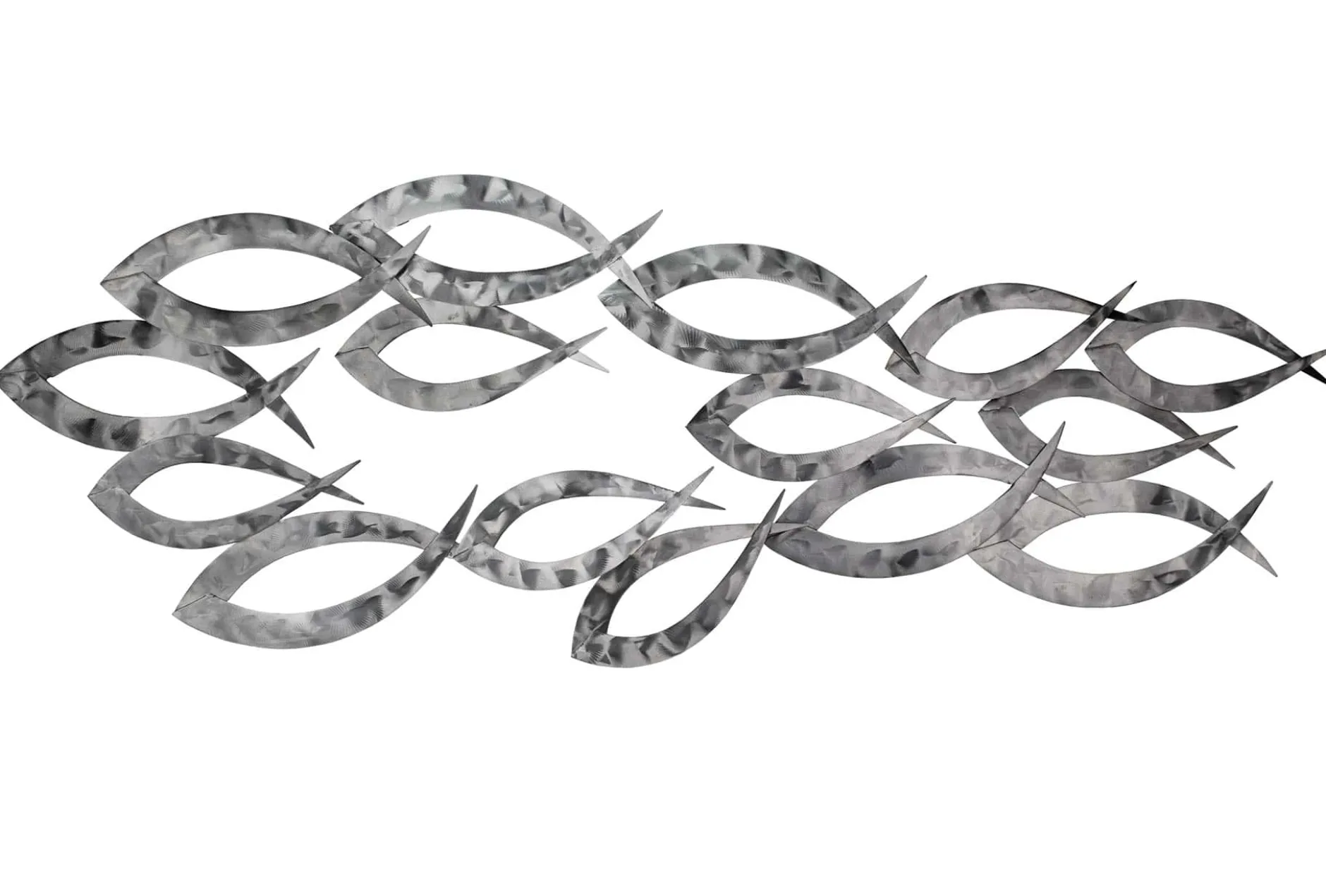 Wanddeko Metall 'Essence of Power' 114x38x4cm