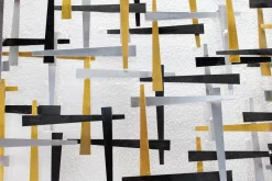 Wanddeko Metall 'Fantastische Reise' 108x60x4cm