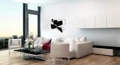 Wanddeko Metall 'Fernes Universum' 83x74x5cm
