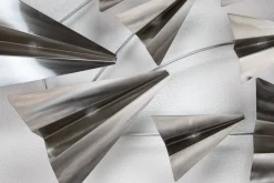 Wanddeko Metall 'Flug in die Freiheit' 126x54x5cm