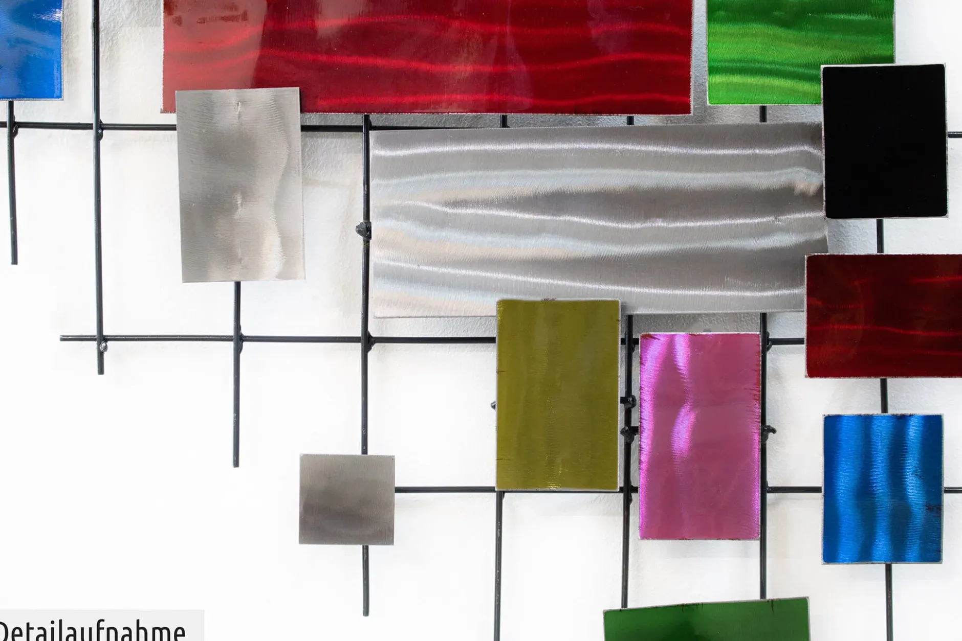 Wanddeko Metall 'Fremde Fenster' 111x78x5cm
