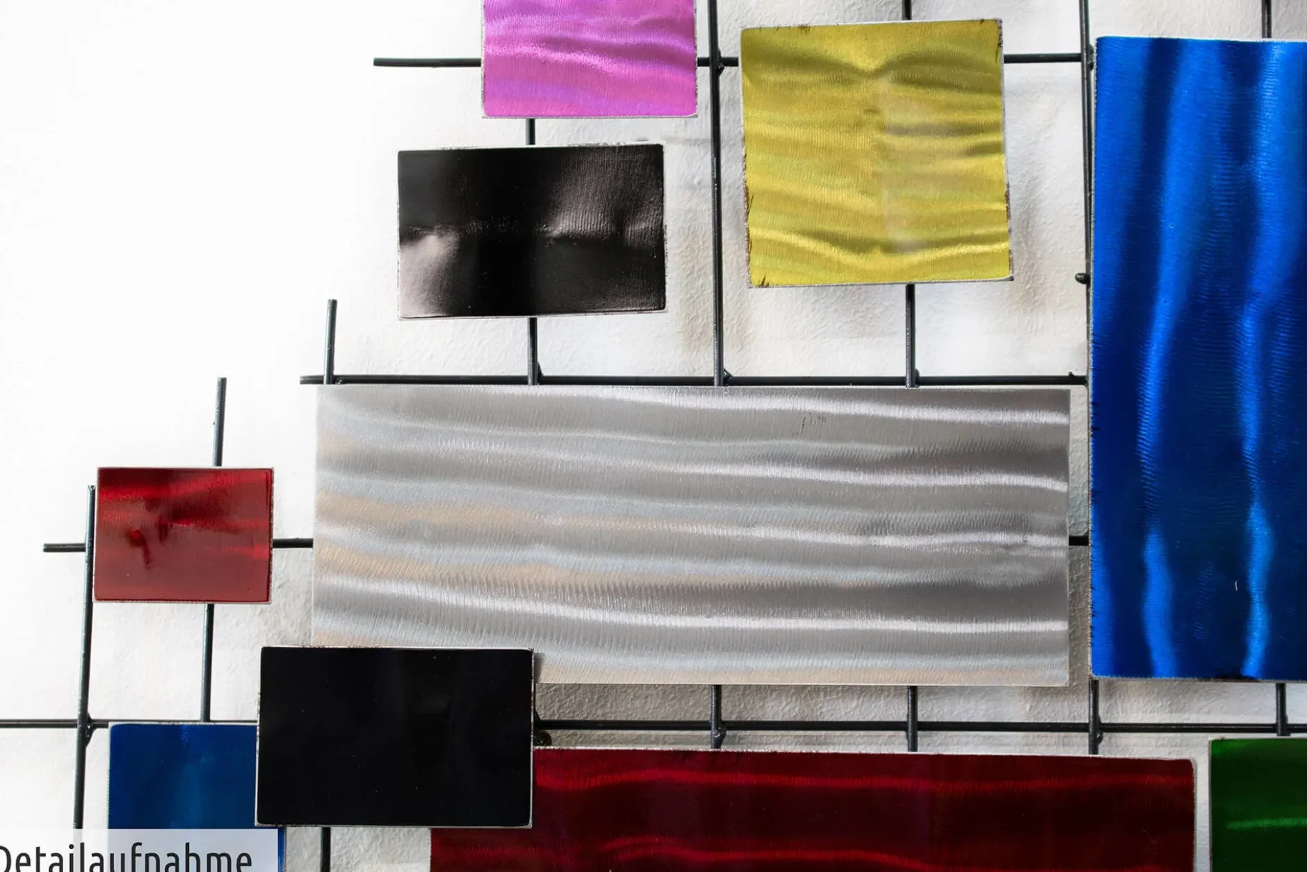 Wanddeko Metall 'Fremde Fenster' 111x78x5cm