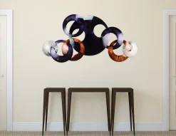 Wanddeko Metall 'Für immer vereint' 125x65x8cm