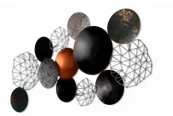 Wanddeko Metall 'Galactic Space' 125x64x7cm