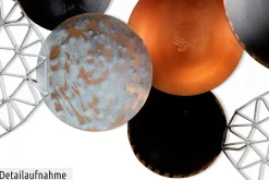 Wanddeko Metall 'Galactic Space' 125x64x7cm