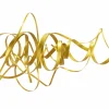 Wanddeko Metall 'Golden Braid' 107x50x20cm