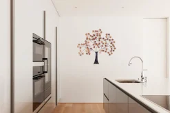 Wanddeko Metall 'Greeting Tree' 100x89x7cm