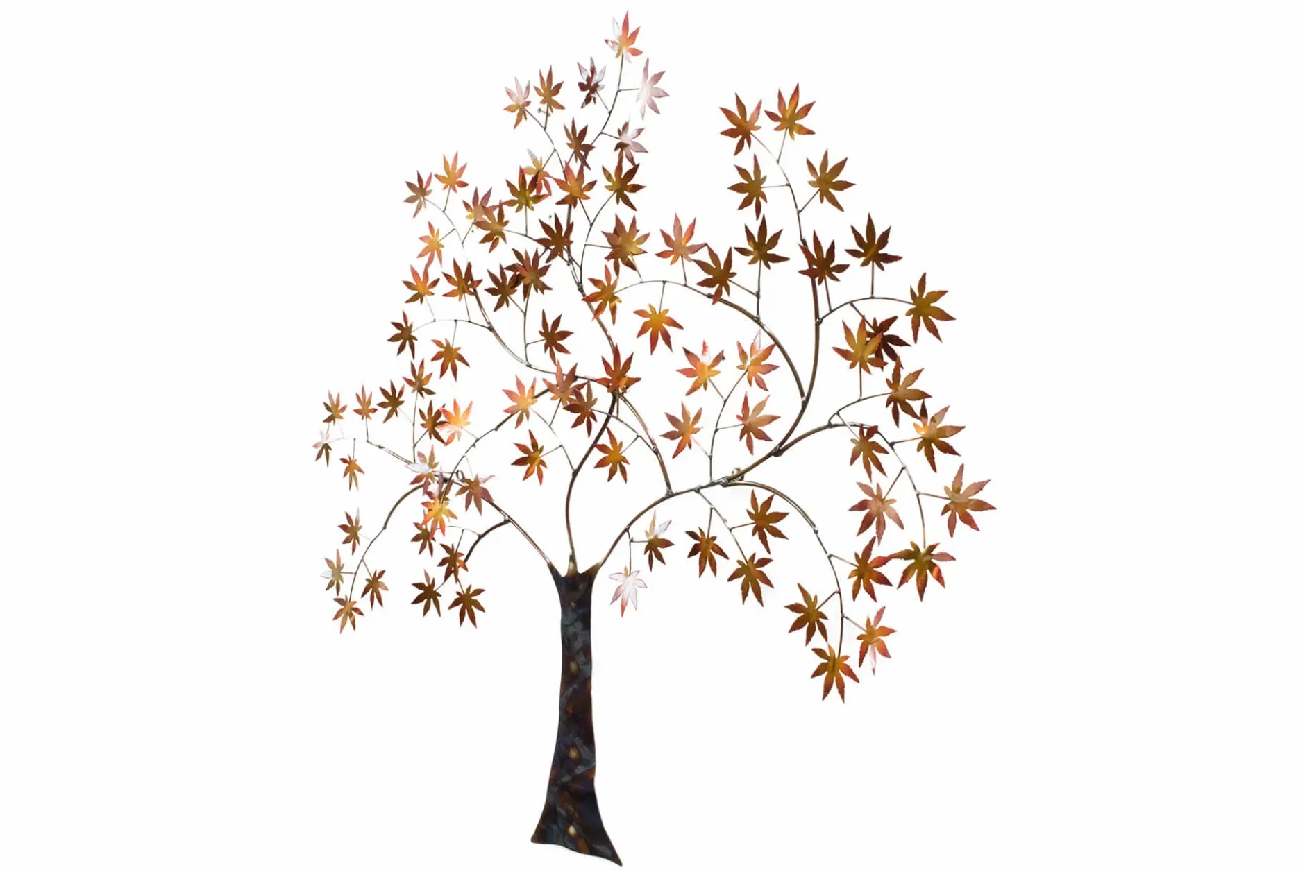 Wanddeko Metall 'Greeting Tree' 100x89x7cm