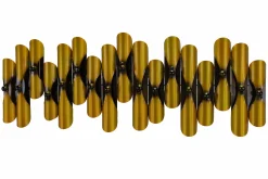 Wanddeko Metall 'Harmonisches Gleichnis' 90x32x5cm