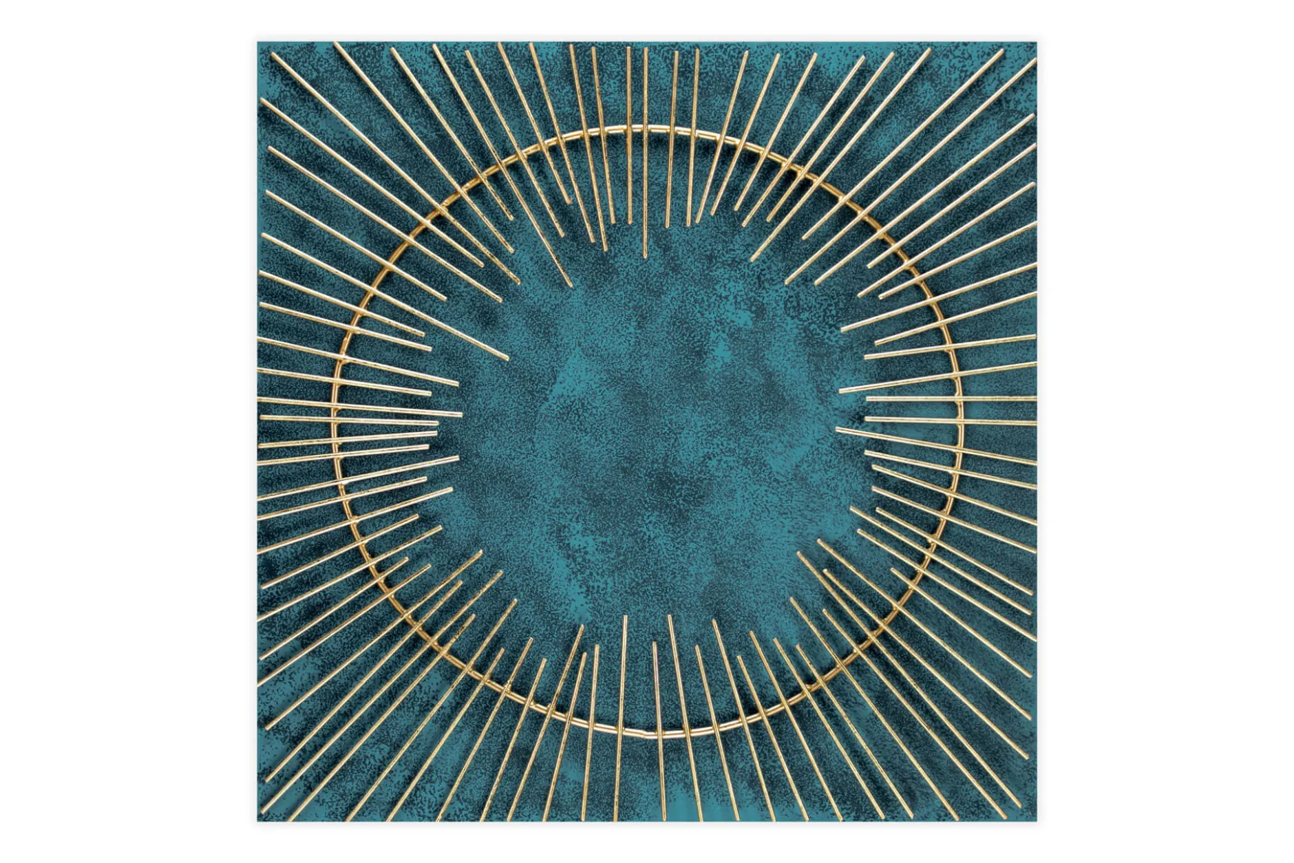 Wanddeko Metall 'Himmelsfirmament' 60x60x2,5cm