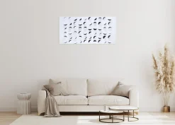 Wanddeko Metall 'Im Bann der Fantasie' 118x57x5cm