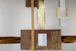 Wanddeko Metall 'Innere Ruhe' 83x83x6cm