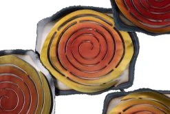 Wanddeko Metall 'Lily Pads' 124x69x8cm