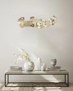 Wanddeko Metall 'Luna Landschaft' 120x44x5cm