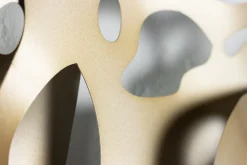 Wanddeko Metall 'Luna Landschaft' 120x44x5cm