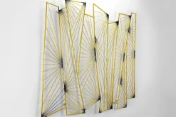 Wanddeko Metall 'Magisches Kabinett' 100x100x3cm