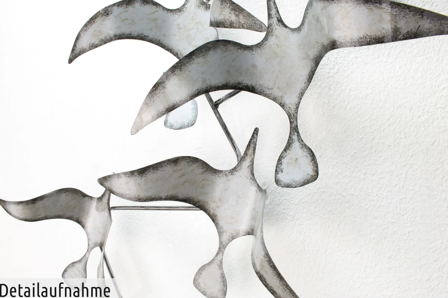 Wanddeko Metall 'Marche pour la Vie' 106x48x12cm