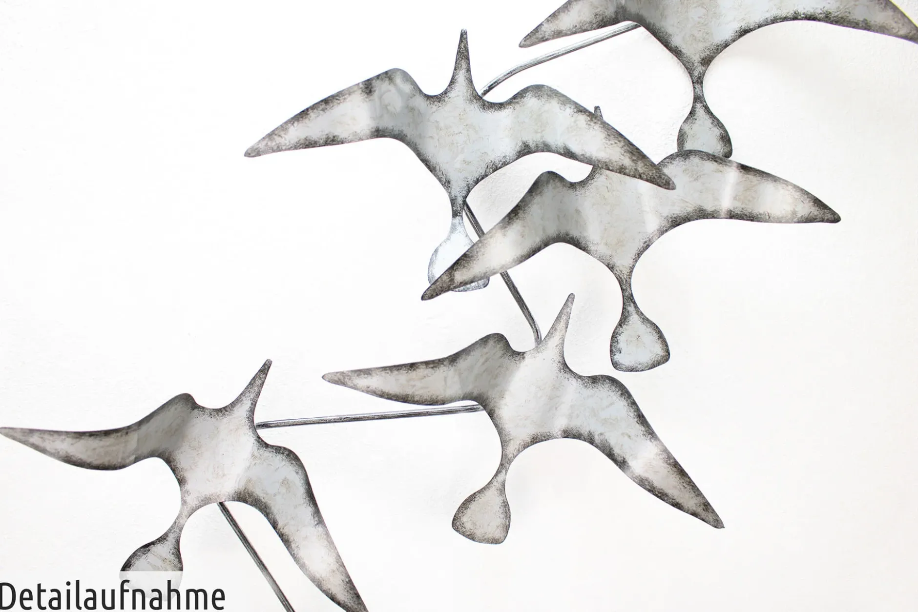Wanddeko Metall 'Marche pour la Vie' 106x48x12cm