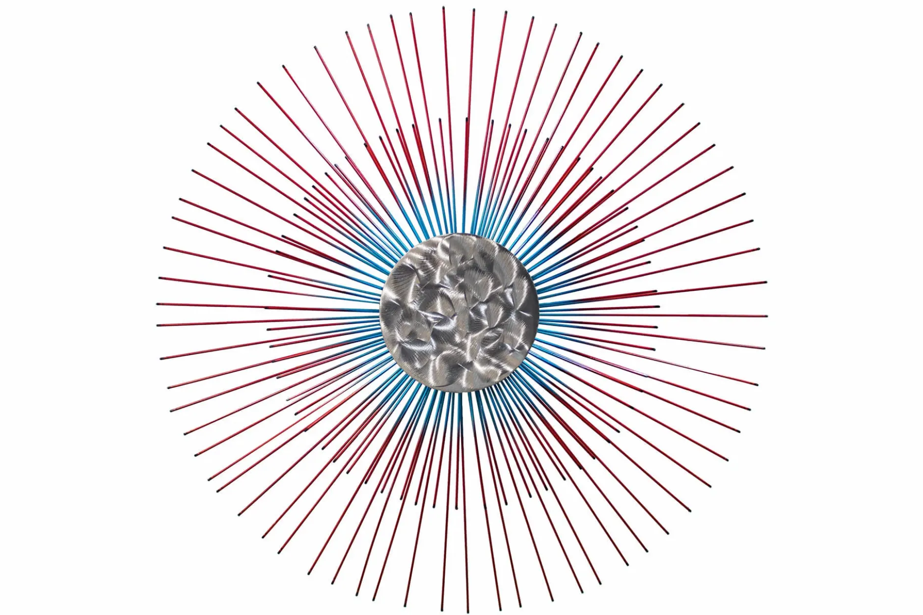 Wanddeko Metall 'Mondschein' 80x80x6cm