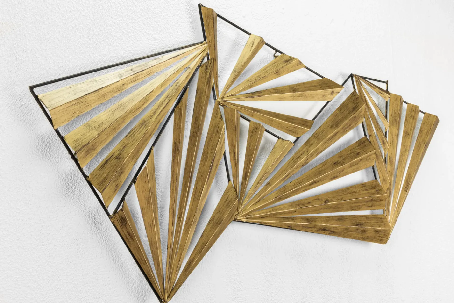 Wanddeko Metall 'Noble Complex' 110x56x5cm
