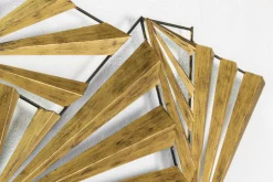 Wanddeko Metall 'Noble Complex' 110x56x5cm