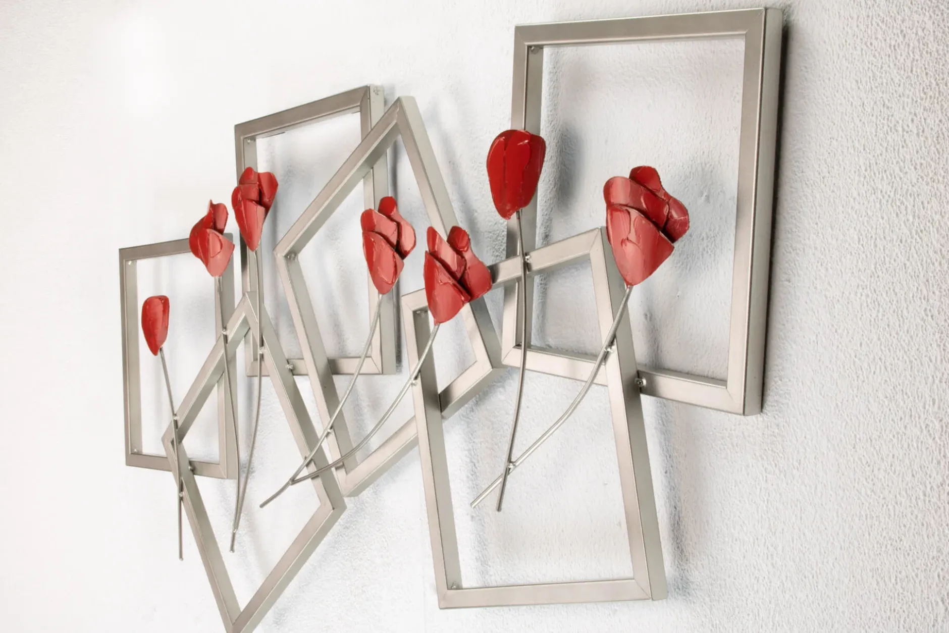 Wanddeko Metall 'Post von Amor' 97x50x5cm