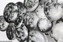 Wanddeko Metall 'Pulsating' 111x38x6,5cm