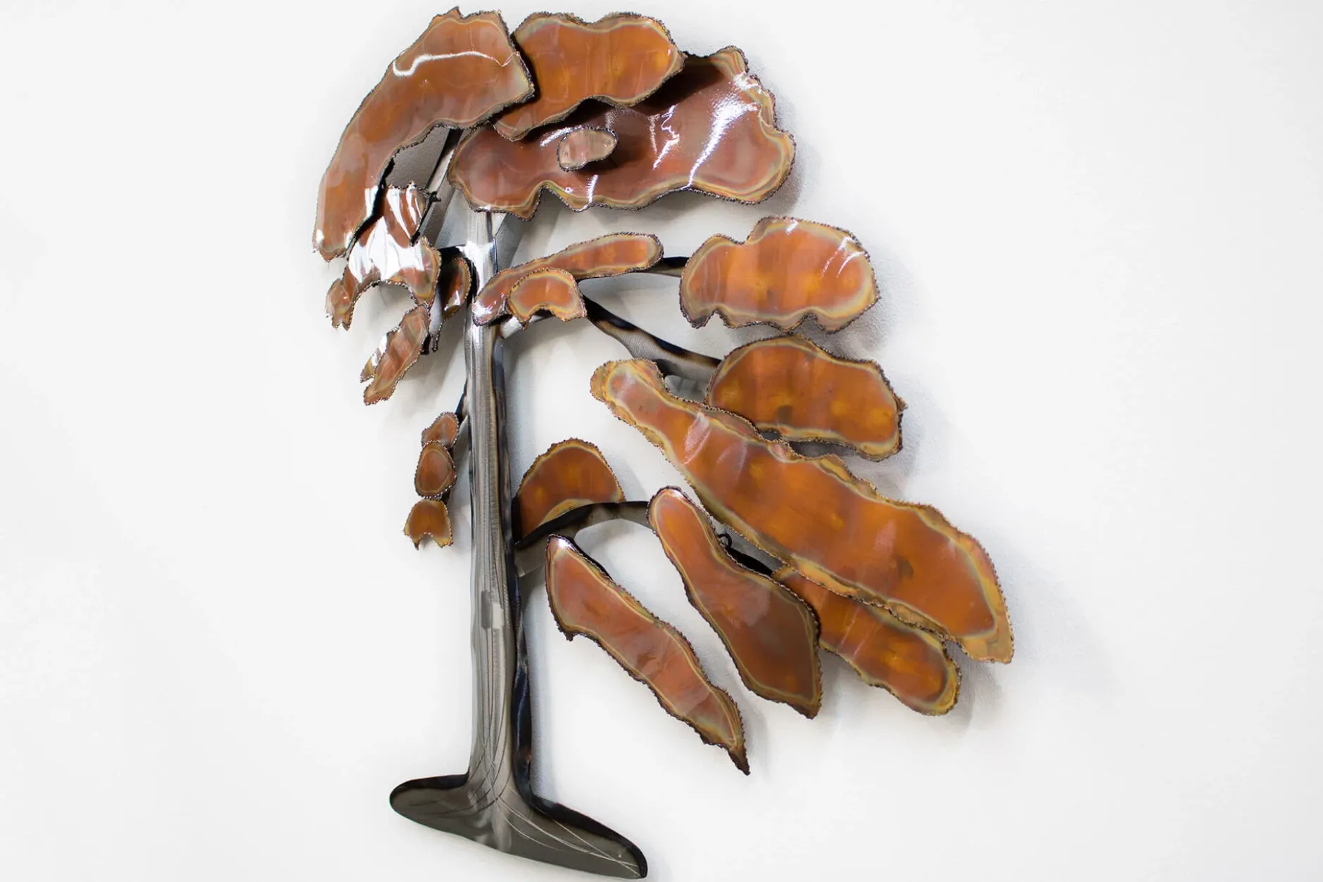 Wanddeko Metall 'Rusty Bonsai' 97x88x7cm