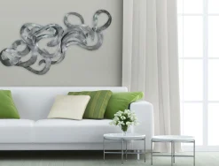 Wanddeko Metall 'Schatzsuche' 142x62x5cm