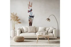 Wanddeko Metall 'Schmetterlingsidyll' 30x120x5cm
