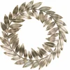 Wanddeko Metall 'Siegeskranz' 59x59x2,5cm