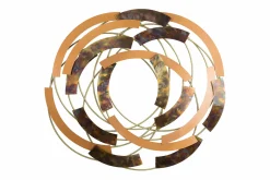Wanddeko Metall 'Spirals' 99x92x8cm
